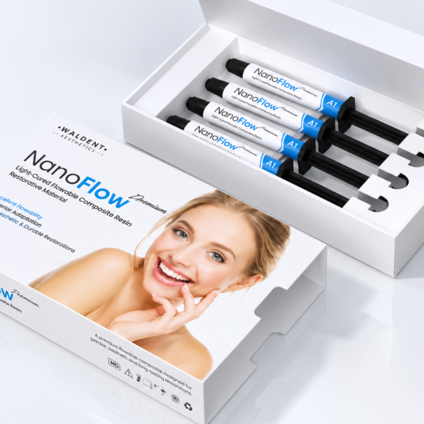 Waldent Alchem NanoFlow Zirconium Flowable Composite Kit (Pack of 4)